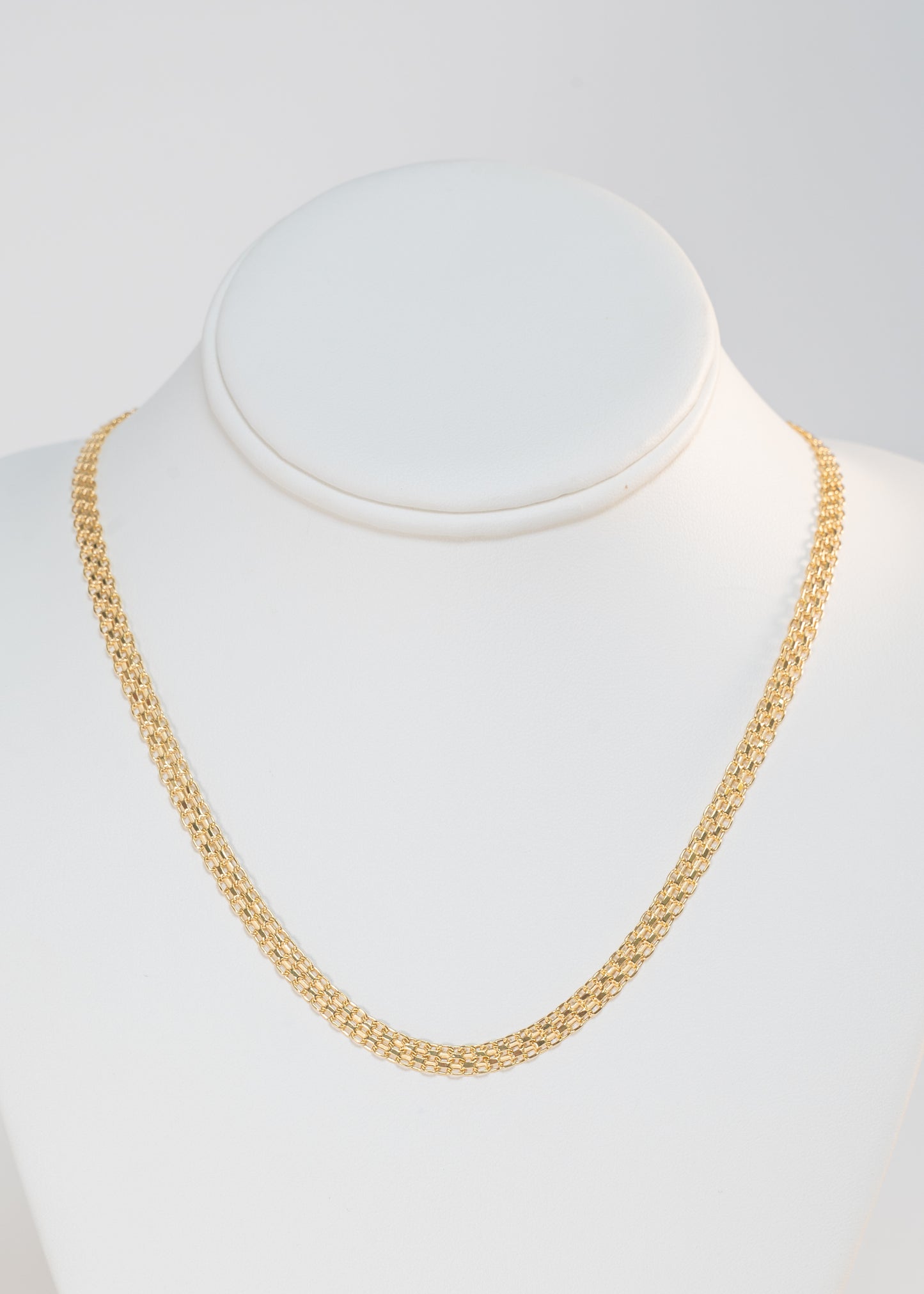 Women Necklace 18 K Gold