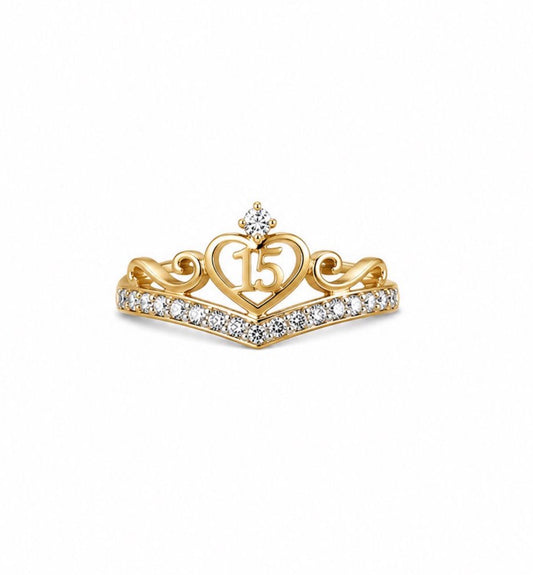 15 years old 18k Gold