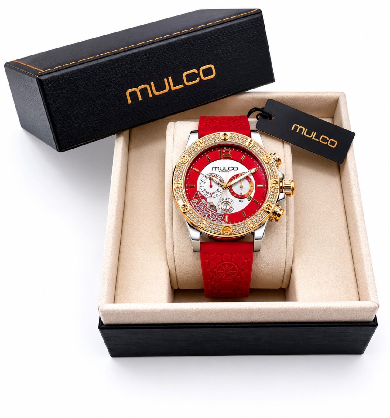 Women’a Red Elegant Watch