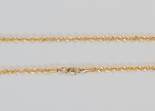 Women  braided 18 K Goldw