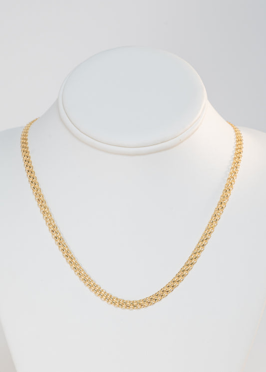 Women  Necklace 18 K Gold