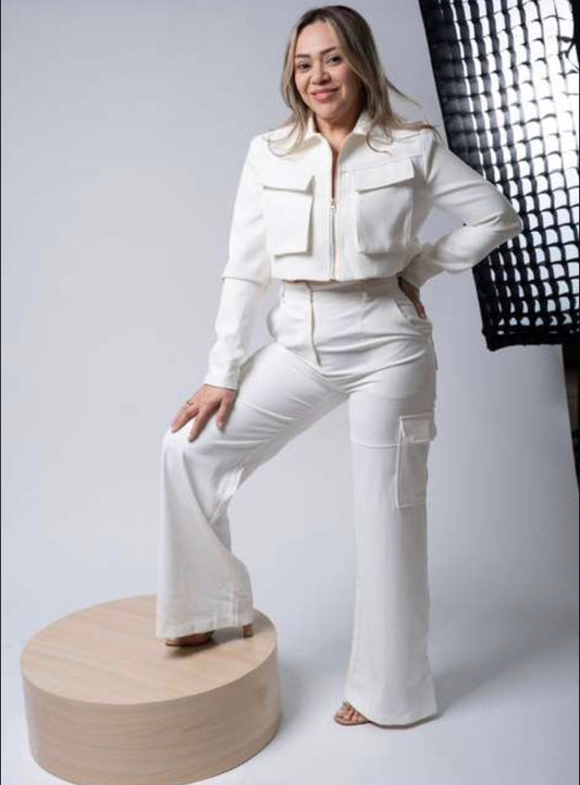 White Jacket Denim